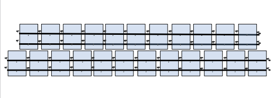 23 x DIY solar panel mounting kit (12+11)
