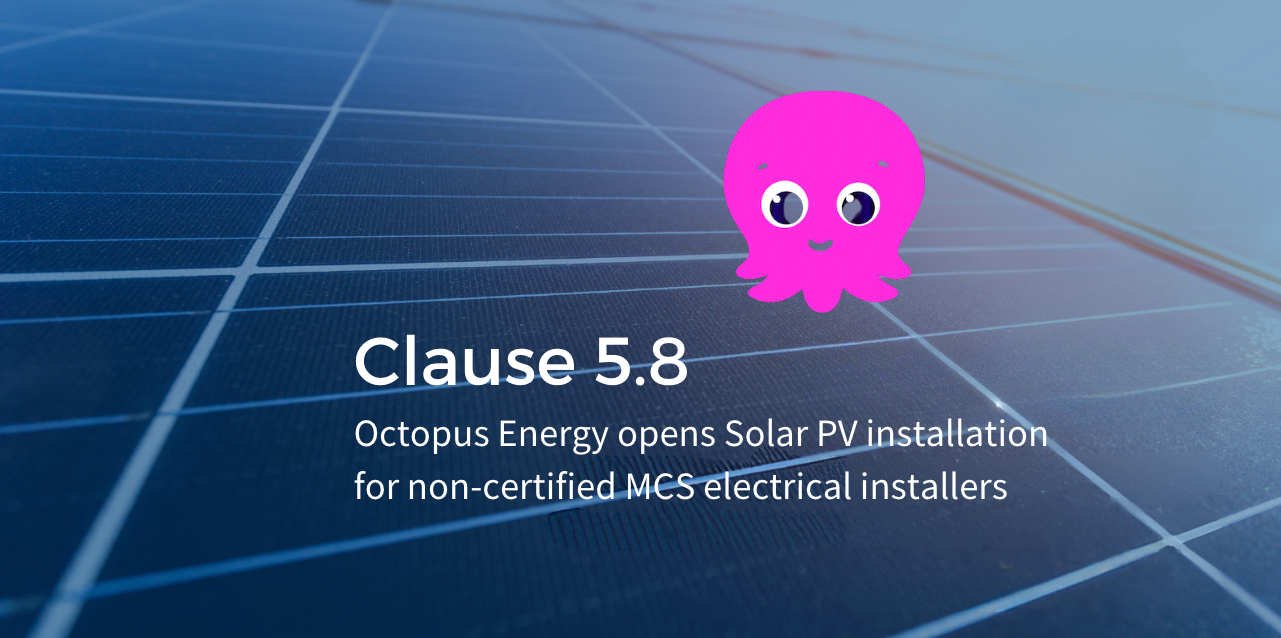 Load video: Octopus unplugs MCS certification
